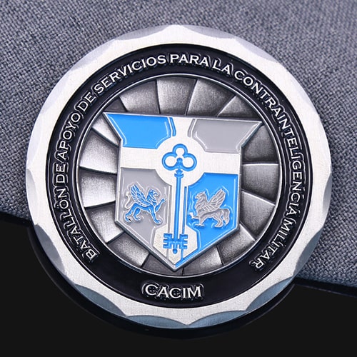 Guardianes del Ejército Salazar Ramírez Military Challenge Coin-back