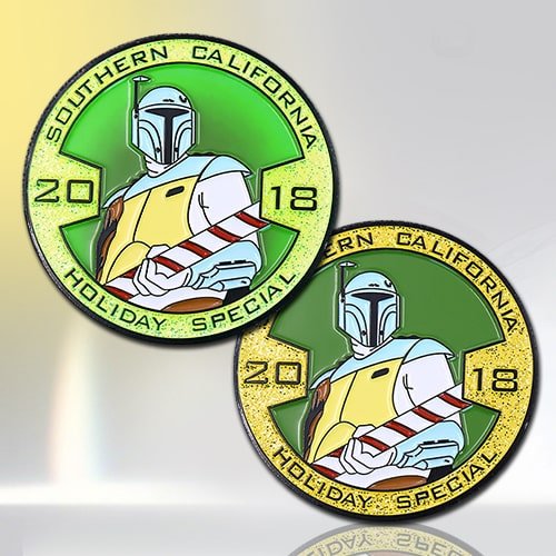 Holiday Special Glow-in-the-Dark Challenge Coin
