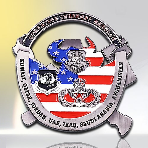 Inherent Resolve Bottle Opener Challenge Coin