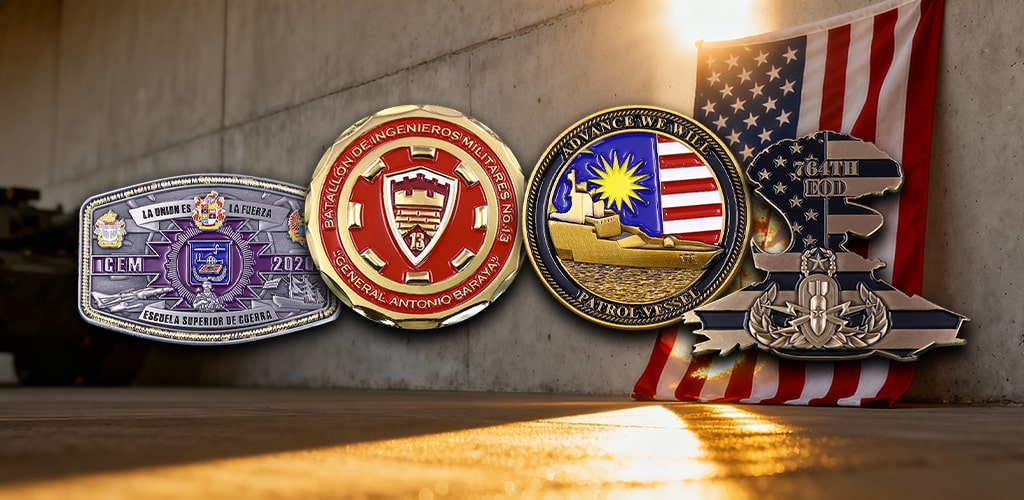 Military Challenge Coins Banner-Mobile