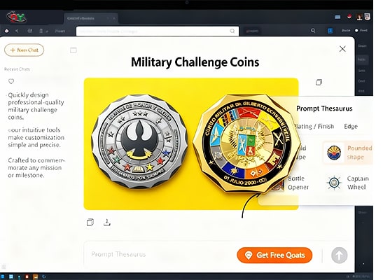 Military Challenge Coins Design Website
