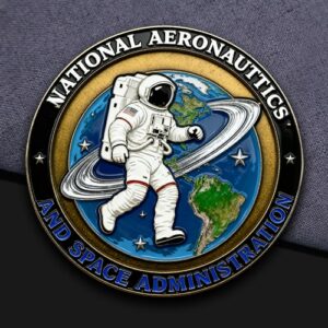 NASA Astronaut & Earth Challenge Coin