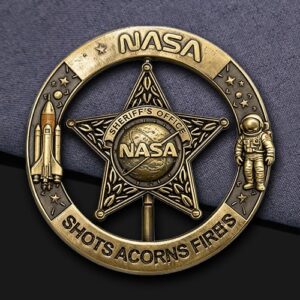 NASA Spinner Challenge Coin