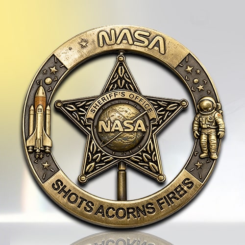 NASA Spinner Challenge Coin