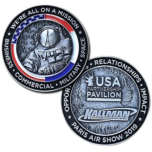 NASA - Themed Multi - Sector Mission Coin