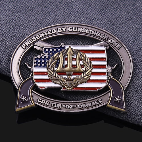 NRD Minneapolis Gunslinger One Military Challenge Coin