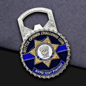 NYPD 1234 Precinct Bottle Opener Coin