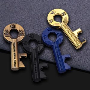 Navy Key - Shaped Bottle Opener Coins