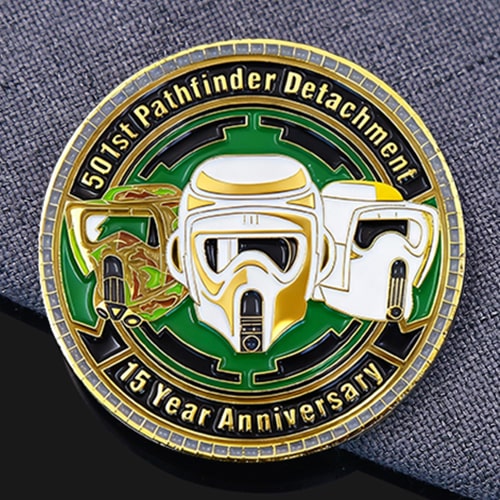 Pathfinder Detachment 15th Anniversary Challenge Coin