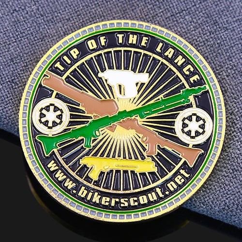 Pathfinder Detachment 15th Anniversary Challenge Coin-back