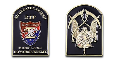 Riverine Squadron II Memorial Military Challenge Coin