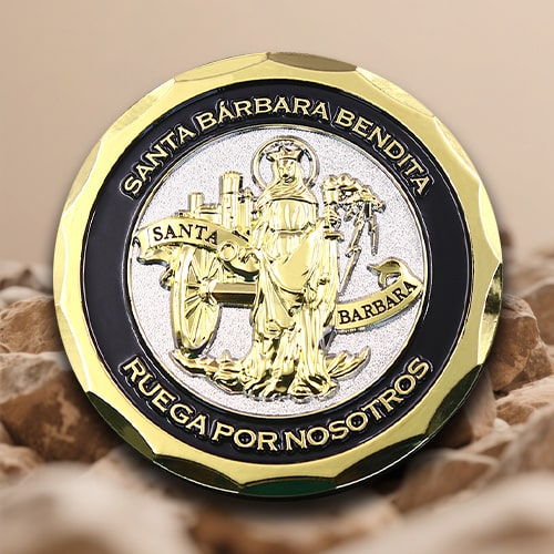 Santa Bárbara Artillery Military Challenge Coin