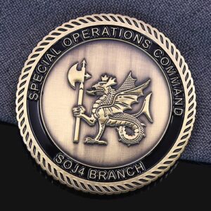 SOJ4 Special Operations Command Military Challenge Coin
