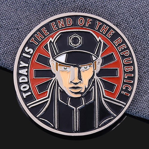Starkiller Base & Republic Fall Tribute Challenge Coin
