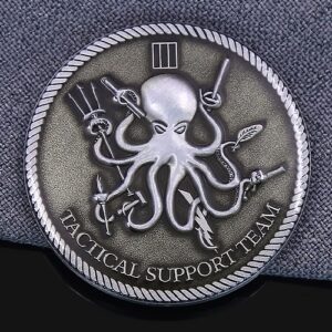 Tactical Support & CIMIC Military Challenge Coin