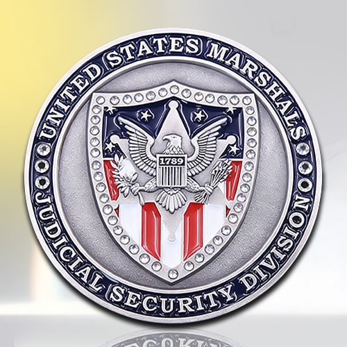 1-U.S. Marshals Judicial Security Reinstone Coin