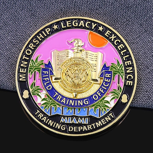 US CBP Miami Training Coin-back