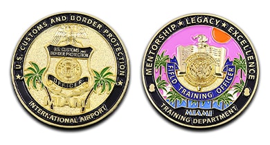 US CBP Miami Training Coin