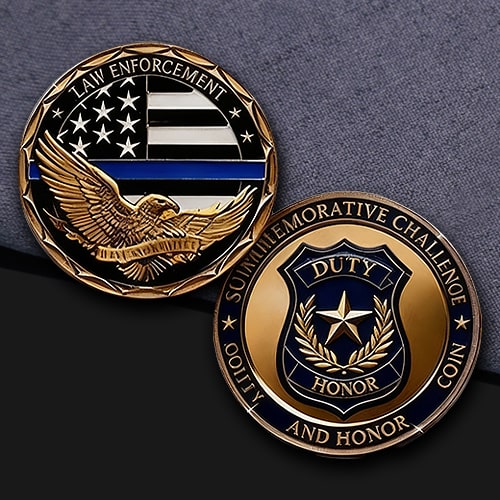 Urban Law Enforcement Challenge Coins