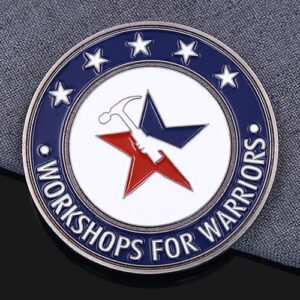 Workshops for Warriors US Military Branches Challenge Coin