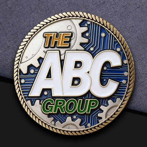 ABC Group Tech Gear Corporate Challenge Coin