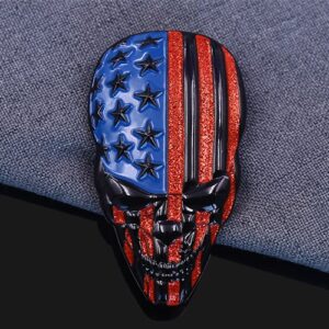 American Flag Ghostface Halloween Enamel Pin