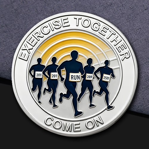 Athletic Spirit Corporate Challenge Coin
