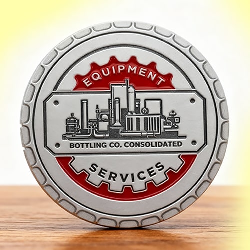 Bottling Co. Equipment Corporate Challenge Coin