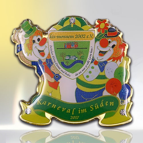 Carnival in the South Printed Pin