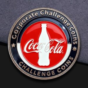Coca-Cola Spinner Corporate Challenge Coin