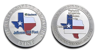 Corporate Regional Excellence & Safety Challenge Coin