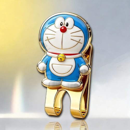 Custom Doraemon Epoxy Hat Pin