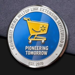 Custom Retail Joy Corporate Challenge Coin