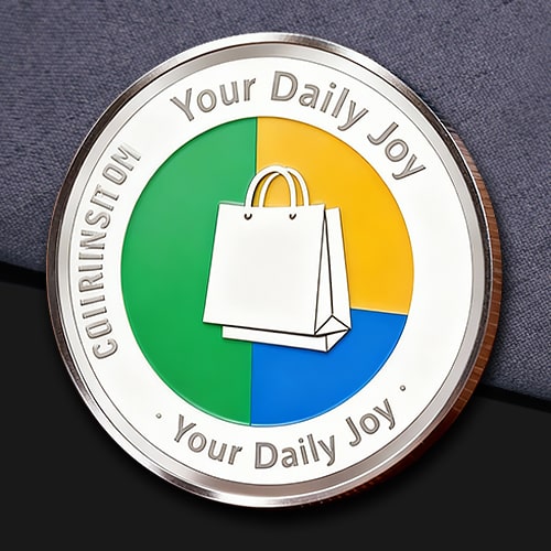 Custom Retail Joy Corporate Challenge Coin-back