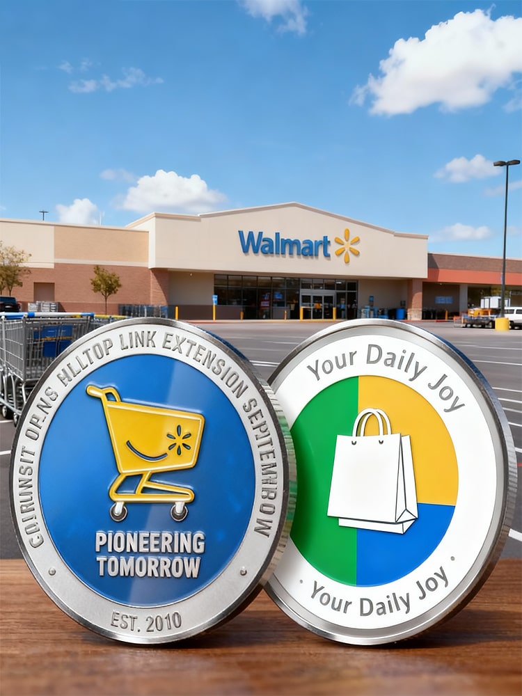 Custom Retail Joy Corporate Challenge Coins