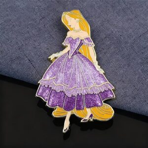 Disney Rapunzel Sparkle Enamel Pin