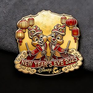 Disneyland 2025 New Year's Eve Enamel Pin