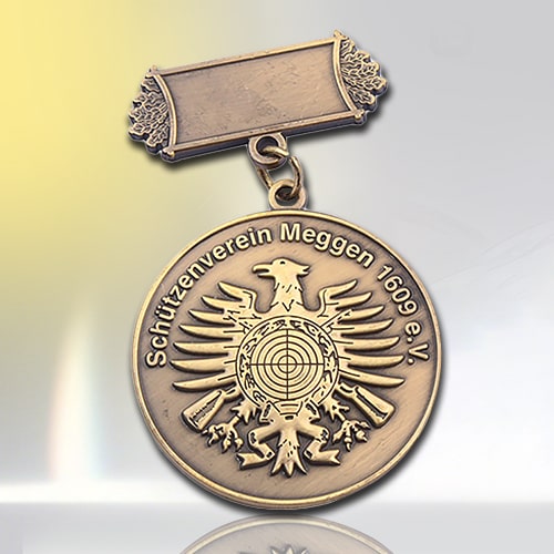 Eagle Target Meggen 1609 Pendant Military Pin