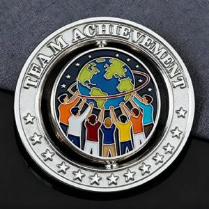 Global Team Achievement Corporate Challenge Coin