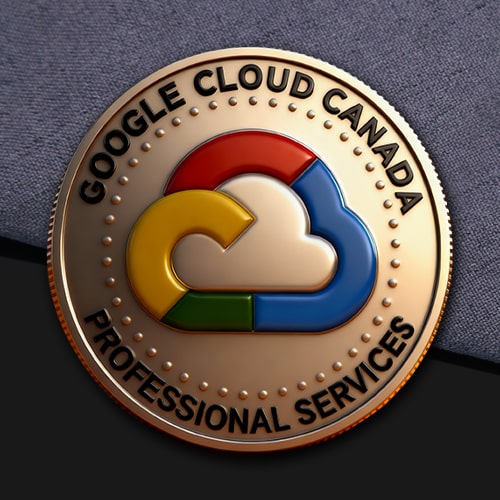 Google Cloud 3D Corporate Challenge Coin