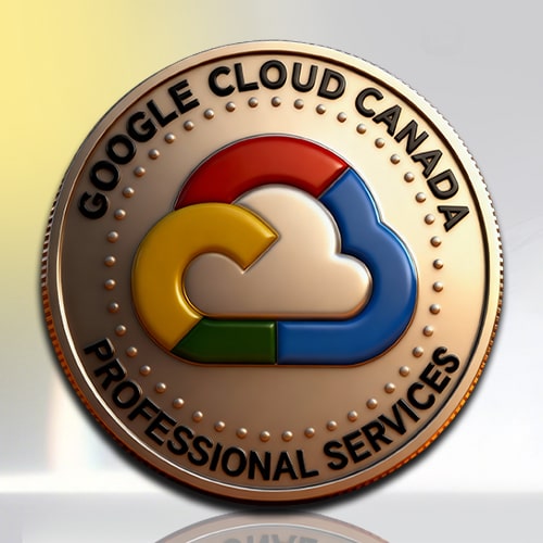 Google Cloud 3D Corporate Challenge Coin