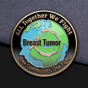 Gradient Pink Ribbon Global Breast Cancer Pin