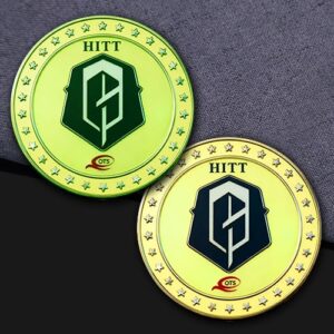HITT OTS Glow-in-the-Dark Corporate Challenge Coin