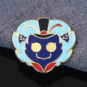 Halloween Jester Skull Enamel Pin