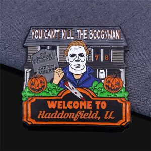 Halloween Michael Myers Haddonfield Enamel Pin