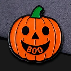 Halloween Smiling Jack-O'-Lantern Enamel Pin