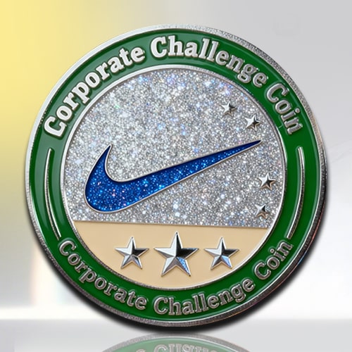 Nike Glitter Corporate Challenge Coin