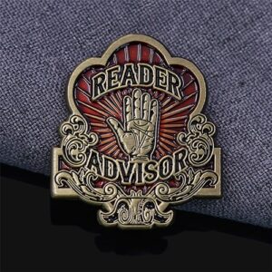 Palmistry Reader Advisor Vintage Enamel Pin