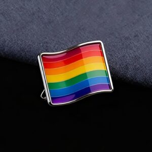 Pride Rainbow Flag Enamel Pin