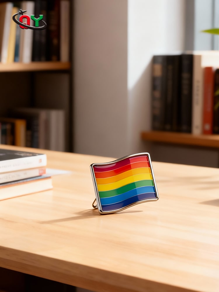 Pride Rainbow Flag Enamel Pin